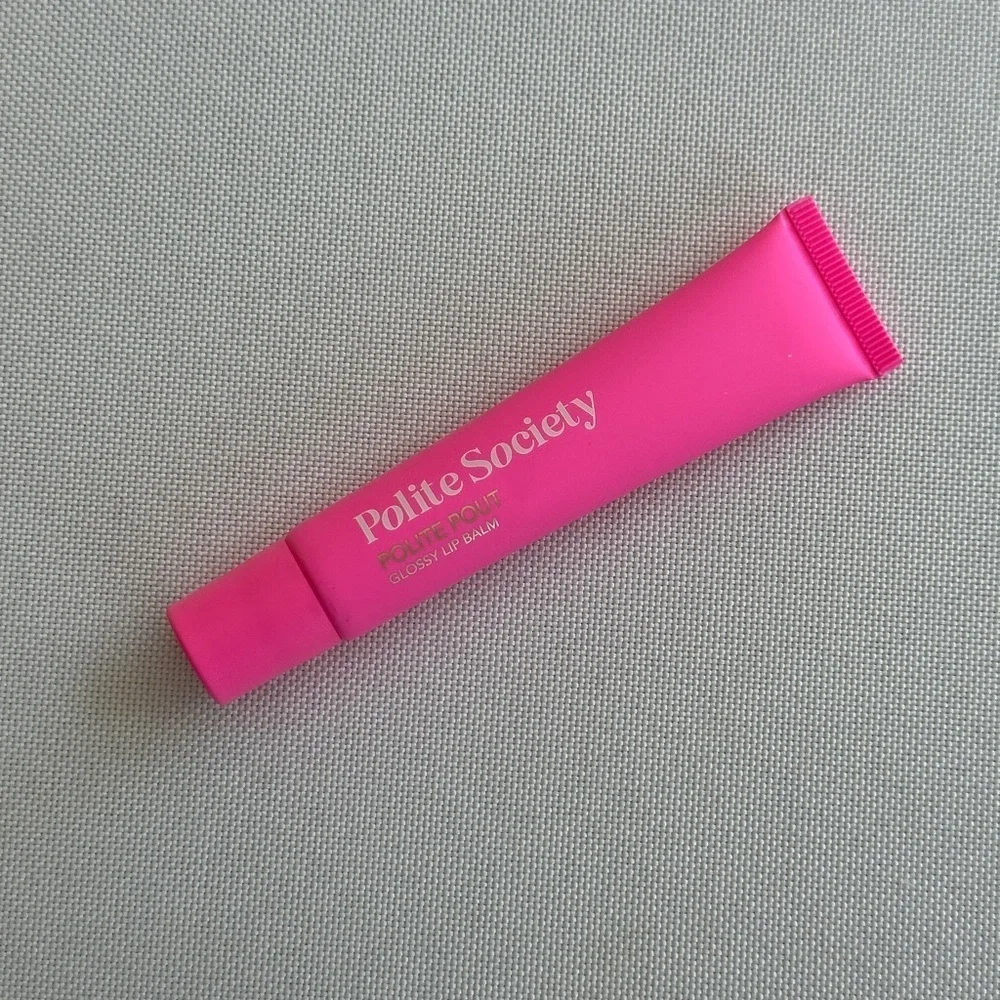 NWT Polite Society Polite Pout Glossy Lip Balm